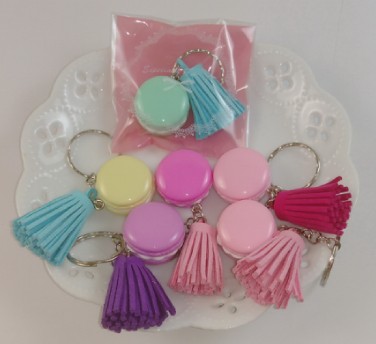 【愛禮布禮】婚禮小物：馬卡龍鑰匙圈(OPP袋獨立包裝5色平均混出) 一般價 18 元 會員價 18 元 - 20170627214022-570960863.jpg(圖)