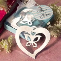 【愛禮布禮】婚禮小物： 愛心蝴蝶書簽禮盒 一般價 10 元 會員價 10 元_圖片(1)