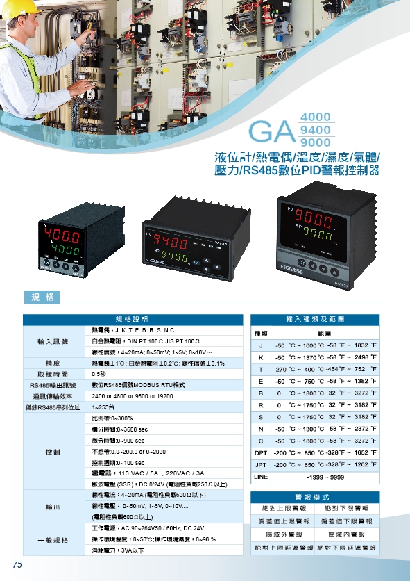 PID微電腦温度控制器,微電腦温雙顯示溫,濕度控制器,差壓警報控制器,熱電偶控制器,投入式液位計/沉水式液位傳送器,沉水式水位傳送器/沉水式壓力液位計 - 20171020142029-480666694.jpg(圖)