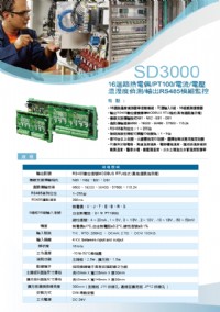 SD3000-8輸入機房溫度顯示控制器-CH8輸入循環發電機溫度控制器-16熱電偶温度控制器,16輸入温度控制器16迴路表面溫度計,16迴路溫濕度顯示,隔測型黏式溫度計,熱電偶表面溫度計,_圖片(2)