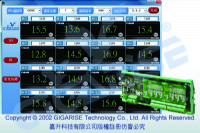 GA2000-雙迴路微電腦温度PT100控制器-雙迴路軟式隔測式表面溫度計-二迴路溫溼度顯示控制-熱電偶控制器數字-2迴路溫溼度大型看板顯示器-溫度LED 大型看板管道式温溼度感知控制器-_圖片(3)