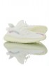 台北市-adidas originals yeezy boost 350 v3 情侶新款半透明紗網針織爆米花慢跑鞋 _圖