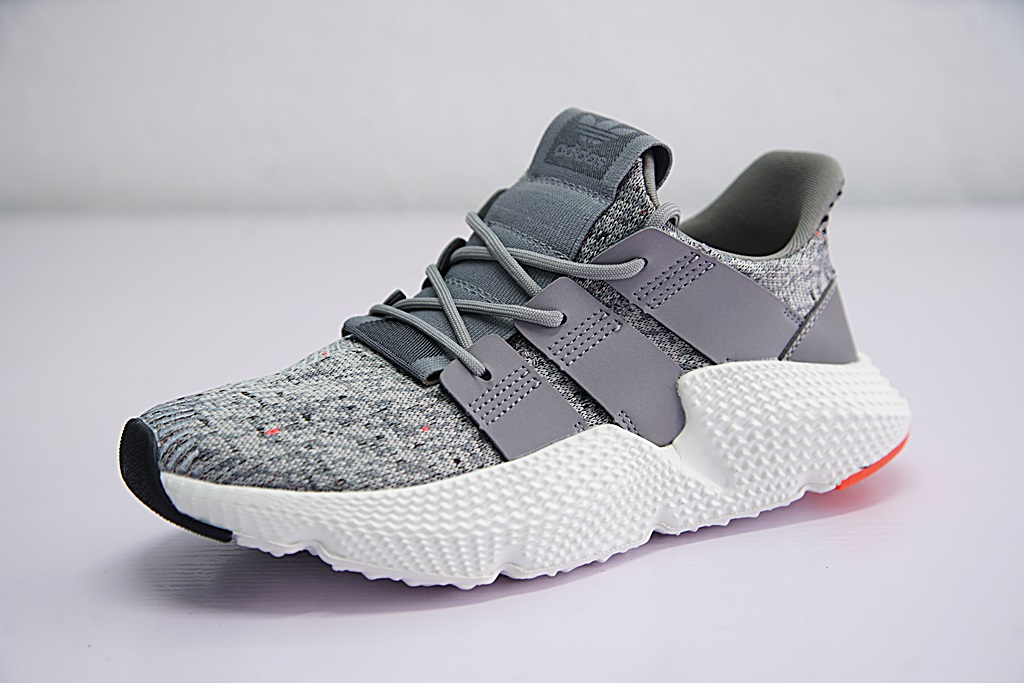 adidas originals prophere 刺猬針織套腳情侶慢跑鞋 灰太陽紅  - 20180610102457-597577666.jpg(圖)