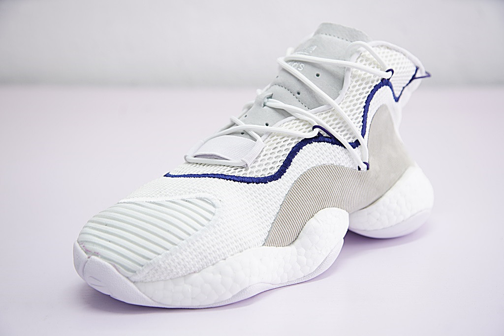 adidas originals crazy byw lvl 1 天足一代改良爆米花版男款針織籃球鞋 白灰藍  - 20180610102706-597701588.jpg(圖)
