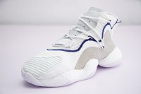 adidas originals crazy byw lvl 1 天足一代改良爆米花版男款針織籃球鞋 白灰藍 _圖片(1)
