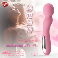 【派蒂菈‧Gladys 格拉迪斯之魔力寶貝 強震按摩 30變頻究極AV棒﹝USB充電+深度防水﹞】情趣用品老闆娘_圖片(1)