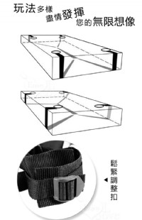 【另類遊戲‧簡易型 - SM 調情睡床綁帶捆綁束縛組】情趣用品公司lovense-情趣用品 tanga_圖片(4)