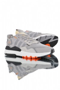 adidas originals 2019 nite jogger boost 3M反光網紗面爆米花底情侶慢跑鞋_圖片(3)