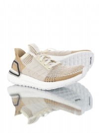adidas ultra boost 19 white green 新款針織襪套爆米花情侶款慢跑鞋_圖片(3)