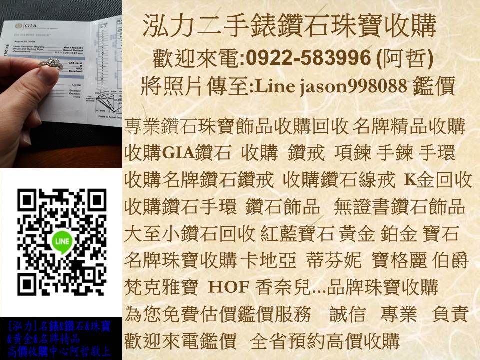 0922583996 阿哲收購歐米茄 收購帝舵 收購沛納海 收購萬寶龍 收購IWC萬國 收購浪琴 收購美度 收購天梭 收購真力時 收購豪雅 收購鑽石 鑽戒LINE jason998088泓力二手錶  - 20190703232834-168660000.JPG(圖)