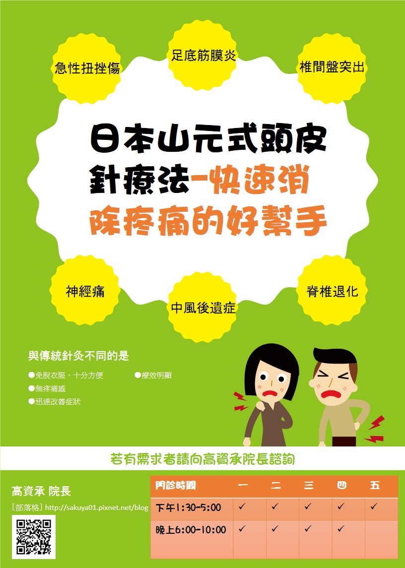 醫心堂中醫診所高資承院長，專治：突發性耳聾(耳中風)、嗅覺異常等神經疾患 - 20190502144342-779551710.jpg(圖)