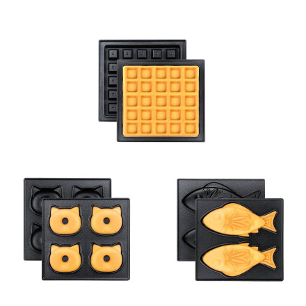 配件｜SAKURA 華夫餅機 烤盤3件組(鯛魚/甜甜圈/鬆餅) - 20201218135854-271375187.jpg(圖)