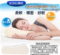 【睡眠達人irest】恆溫親水性記憶綿枕頭MC001，專利枕頭密碼程式協助選枕、SNQ國家品質標章、符合人體工學、舒壓、冬天不變硬、夏天不變軟、取代乳膠枕、棉花枕等（1入）_圖片(2)