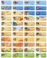 萍兒小鋪**原廠授權彩色姓名貼紙*可與同學合購.不限制1個名字喔可印不同名字&字型 _圖片(3)