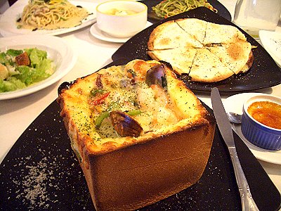 式料理　焗烤黃金磚吃過沒？ - 20071121133052_623983671.jpg(圖)
