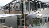 夾層,樓承鋼板,鐵製樓梯,電動鐵捲門馬達遙控器,水塔架,室內裝置鐵件,居家雨遮_圖片(1)