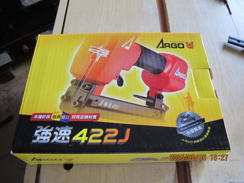 工具出租 - 三角牌 ARGO 強速 ㄇ釘槍 - 422J - 20150823223235-340355358.JPG(圖)