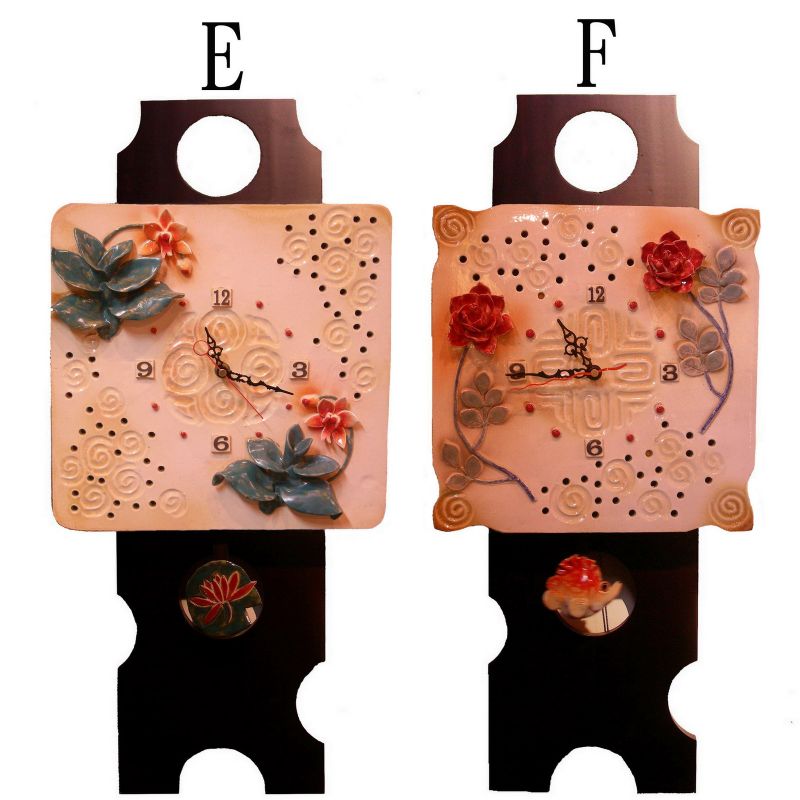 陶製掛鐘~(歡迎批發) - 20081105200131_132204907.jpg(圖)