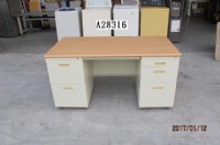 A28316 震旦140 鋼製 辦公桌 新竹二手家具,收購2手傢俱,台北二手傢俱,尋寶屋二手館,回收二手家具,新竹二手傢俱,回收辦公桌椅_圖片(2)