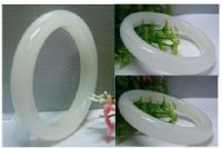 100% 天然 新疆 白玉 手鐲 水頭足 溫潤 內徑 6ㄨ1.4ㄨ0.8cm(55g)=H-340-2_圖片(3)