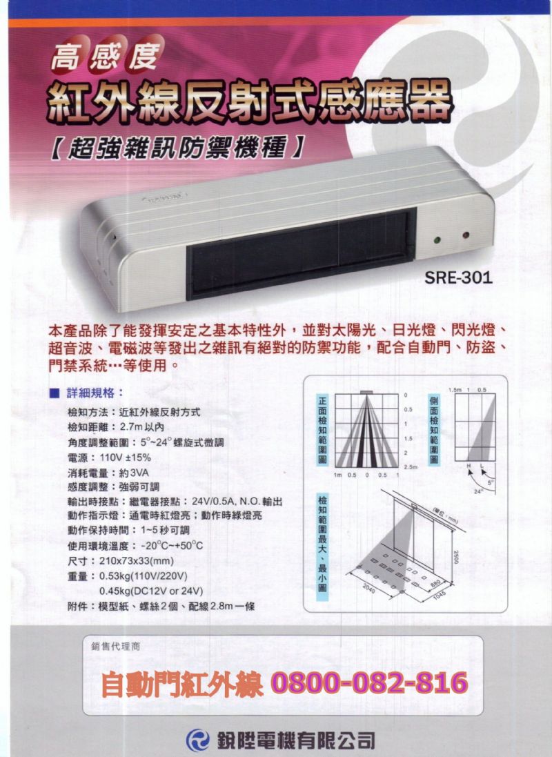 自動門修理ˋ自動門陽極鎖ˋ0800-082-816ˋ格來得捲門ˋ安進捲門ˋ華耐捲門 - 20100528230753_943390734.jpg(圖)