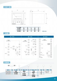 SE9000溫度/壓力/液位/熱電偶/ P T 1 0 0 / P I D警報控制器,貼附式表面溫度計,數位4迴路溫度,熱電偶,電壓,交流集合式電錶,電流信號隔離轉換,溫溼度警報控制器,溫溼度RS48_圖片(2)