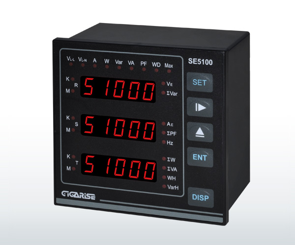 多功能集合式電錶SE5100集合式電錶,數位 集合式電錶,三相電壓錶,三相電流錶 - 20090531154327_484751093.jpg(圖)