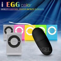 《愛蜜莉情趣用品》i-EGG-我的顏色我做主 20頻防水靜音遙控跳蛋_圖片(1)