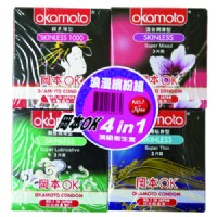 【岡本okamoto浪漫繽紛衛生套3片*4盒入】保險套-情趣用品如何使用_圖片(1)