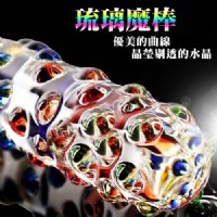 【琉璃魔棒 炫彩螺紋雙用】情趣商品 快速出貨-情趣商品市場_圖片(1)